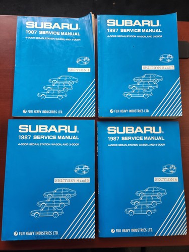1987 subaru 1800 door sedan - 1800,