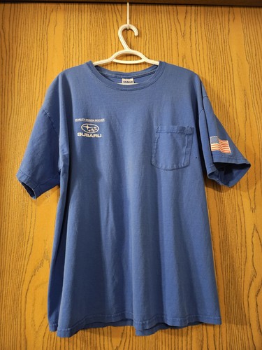 Vtg subaru motorsports shirt - motorsports,